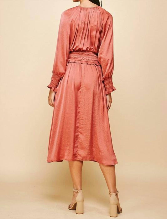 Pinch - Pleated Maxi Dress