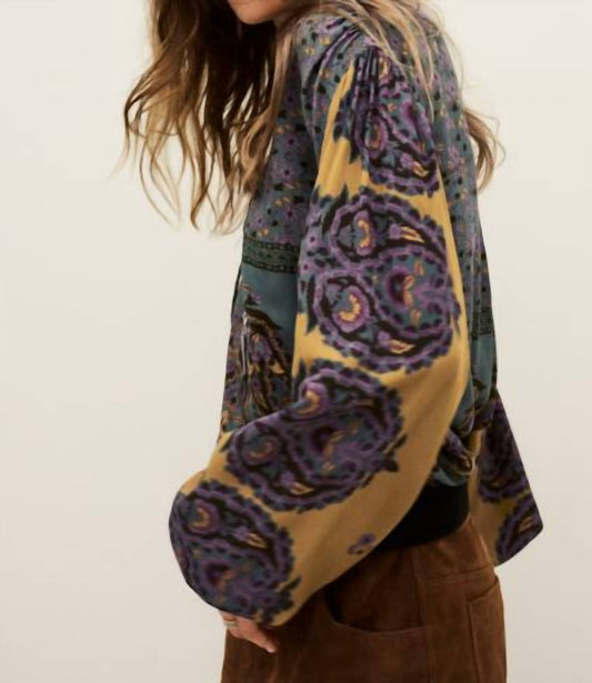 Ba&Sh - Baker Long Sleeves Henley Collar Top