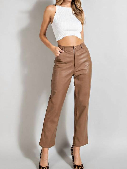 Ee:Some - High Rise Trousers