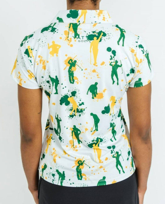 Yatta Golf - People's Party Polo. Women's. LIMITED EDITION.