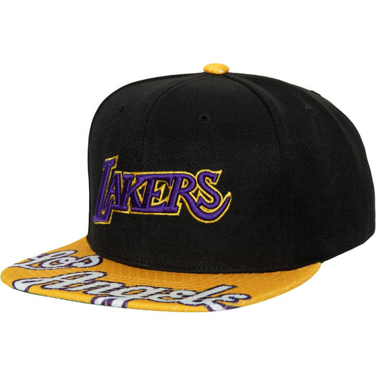 Mitchell & Ness - MEN'S NBA LOS ANGELES LAKERS SNAPHOT SNAPBACK HAT