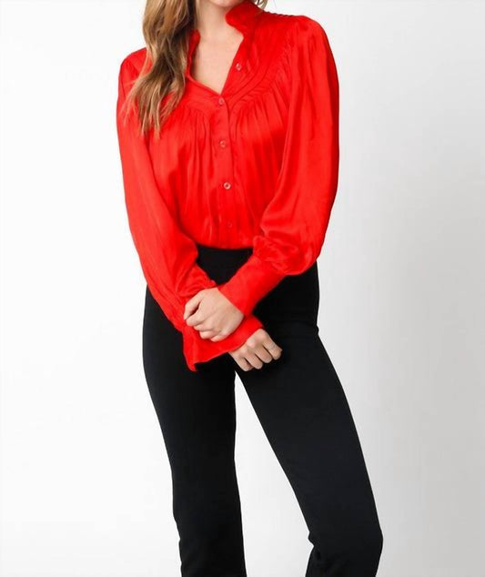 Olivaceous - Ophelia Blouse