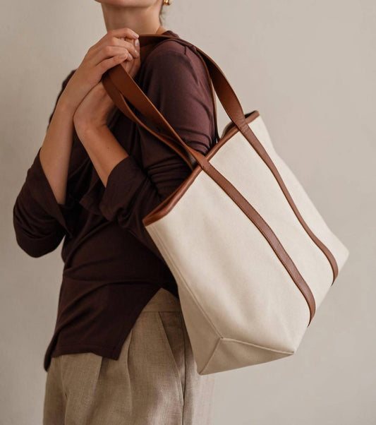 Dāl The Label - Women's Structured Tote Bag