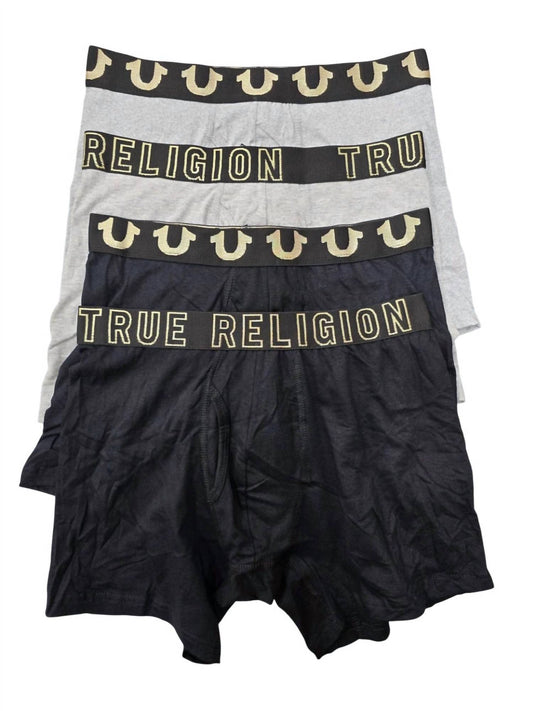 True Religion - Men's 4-pack Modal Boxer Briefs