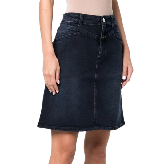 ORGANIC DENIM MINI SKIRT