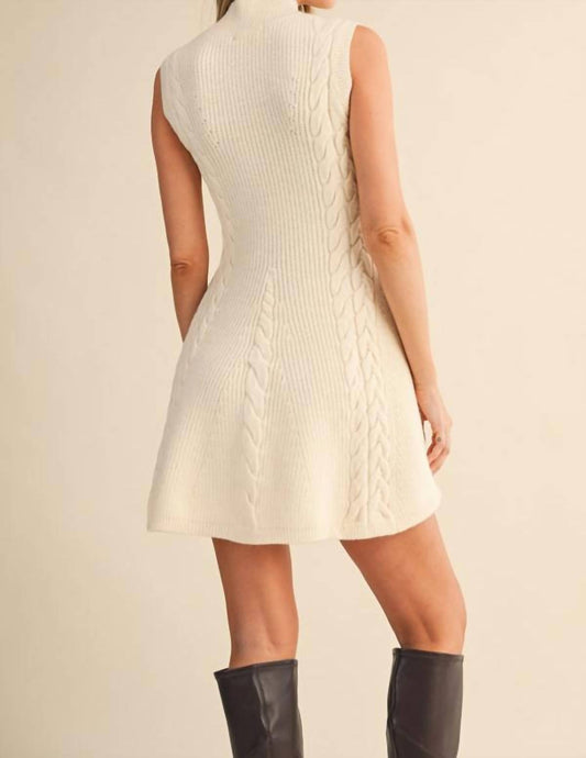 Klesis - Cable Knit Mini Dress