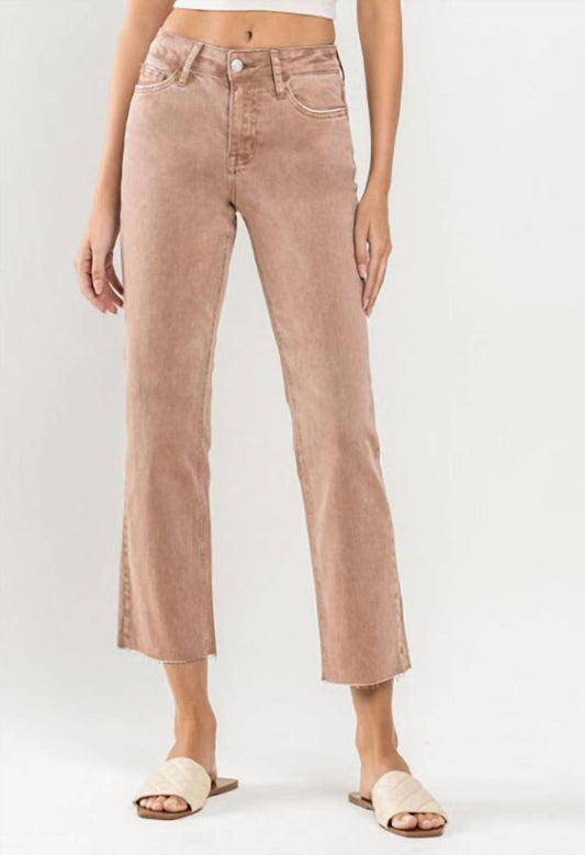 Vervet By Flying Monkey - Women's Leading Mid-rise Straight Crop Jeans