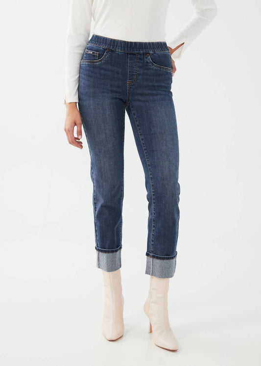 Fdj - Pull-on Straight Ankle Jean