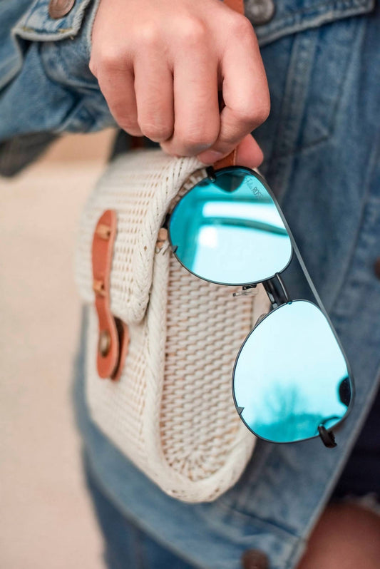 Julia Rose - Unisex Alex High Quality Aviator Sunglasses