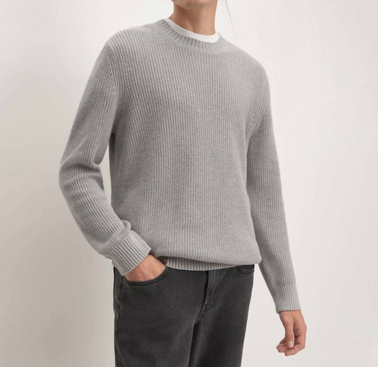 Everlane - No-Sweat Ribbed Crew Sweater