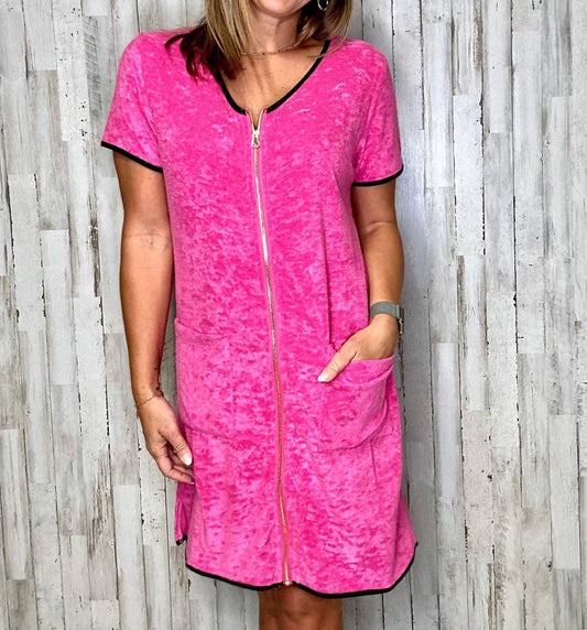 Jess Lea - All Dolled Up Zip Up Robe Dress - Plus