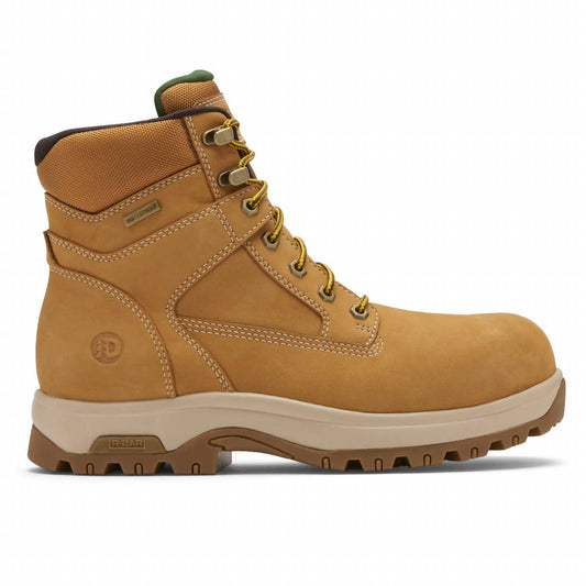 Dunham - MEN'S 8000WORKS 6" WATERPROOF SAFETY PLAIN TOE BOOT - MEDIUM WIDTH