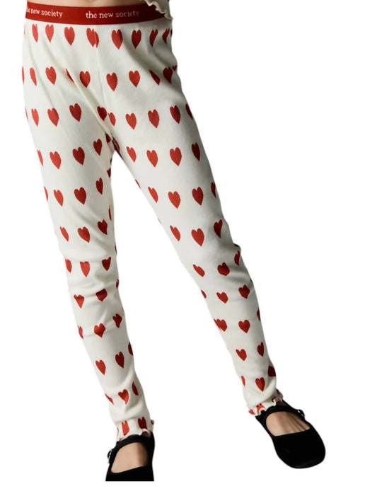 The New Society - Girl's Singapore Love Motif Leggings