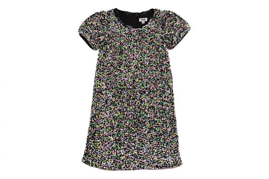 Mia - Girl's Rainbow Sequin Dress