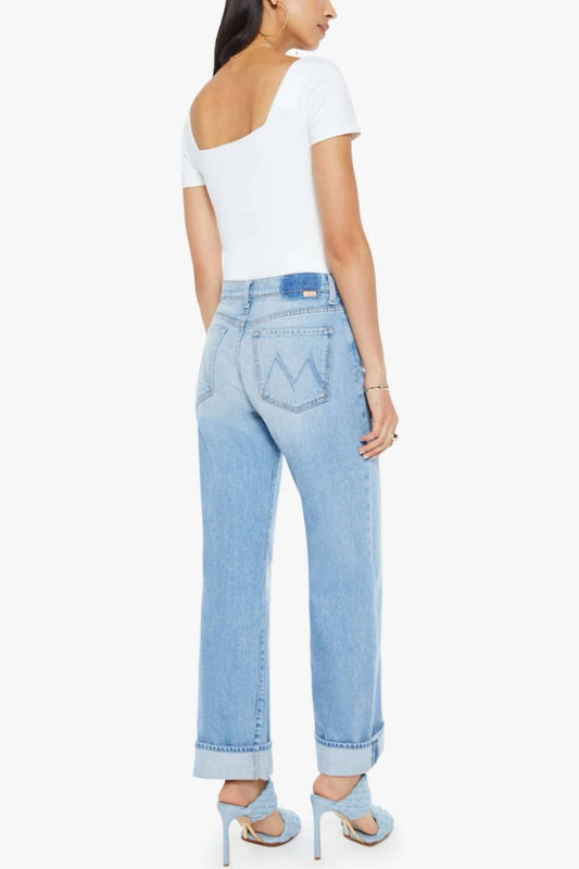 Mother - Dodger Button Hover Cuff Jeans
