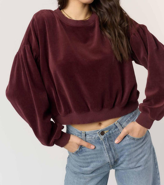 Project Social T - Jewel Velour Sweatshirt