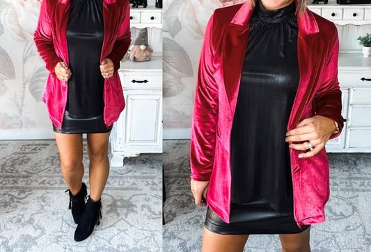 Blakeley - Everything We Knew Velvet Blazer