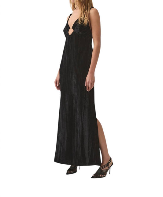 Aje. - Moonbow Velvet Maxi Dress