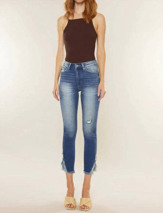 GENEVA HIGH RISE ANKLE SKINNY JEANS