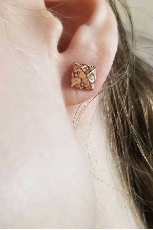 Astor & Orion - Women's Pyramid Studs