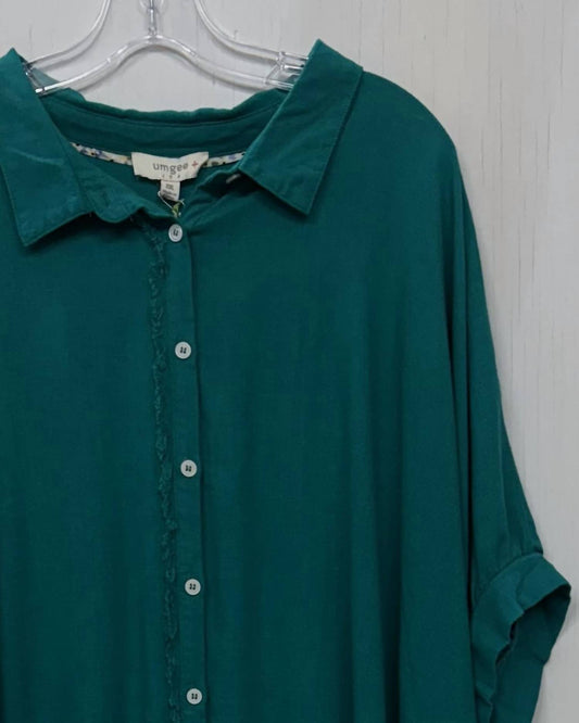 Umgee - Women's Button Down Loose Fitting Top