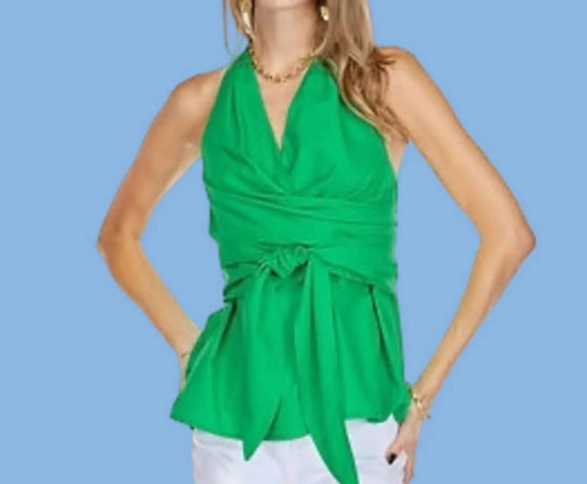 Joy Joy - Halter Tie Tank Top