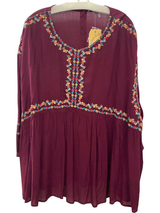 Andree By Unit - Women's Embroidered Tunic Top
