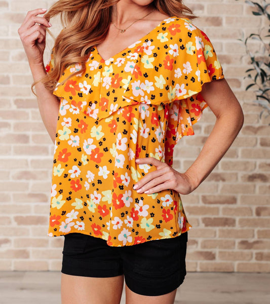 Andree By Unit - Freshly Picked Floral Top
