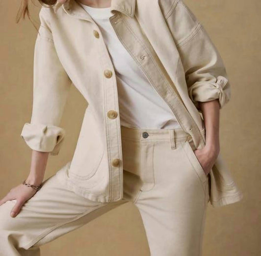 Faherty - Sunwashed Canvas Chore Jacket