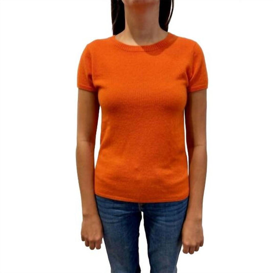 Incashmere - Short Sleeve Cashmere Tee