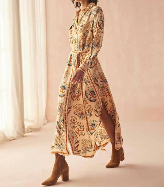 Omika - Aleena Butternut Palma Maxi Dress