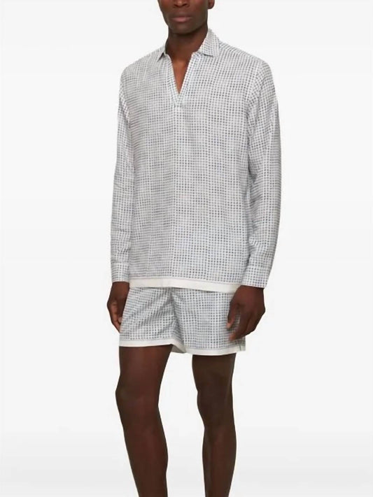 Orlebar Brown - Ridley Tiescape Linen Shirt