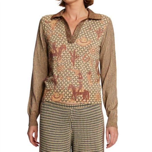 Me369 - Millie Rodeo Knit Polo