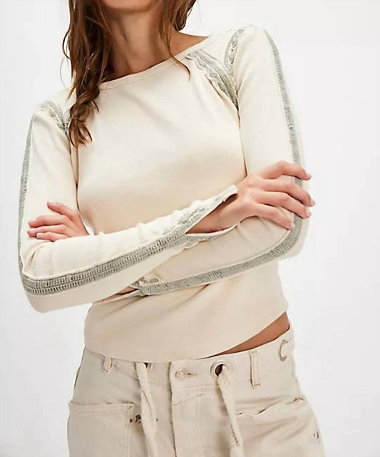 Free People - Lost Love Long-Sleeve Top