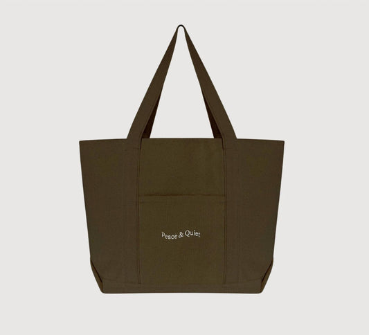 Museum Of Peace & Quiet - Women's Classic Wordmark Boat Tote Bag