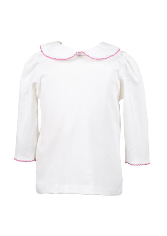 The Proper Peony - Girl's Knit 3/4 Shirt