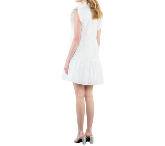 Thml - Ruffle Trim Textured Dress