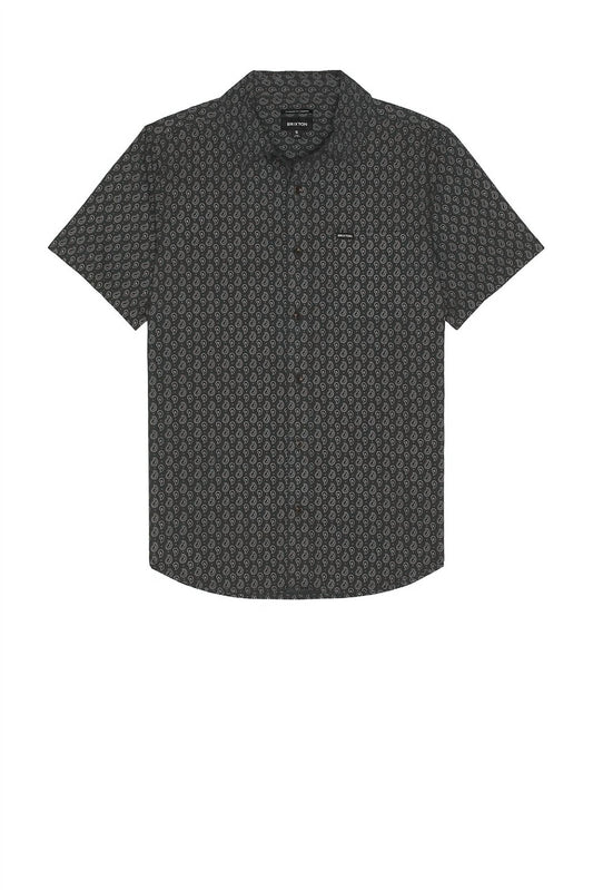 Brixton - Charter Paisley Print Short Sleeve Woven Shirt