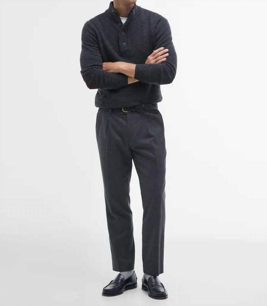 Barbour - Essential Patch Half Zip Sweater