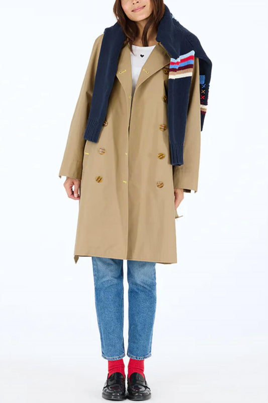 Kerri Rosenthal - Classic Double Breasted Trench Coat