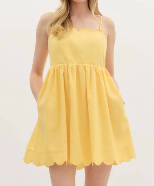 Entro - Ansley Sleeveless Mini Dress