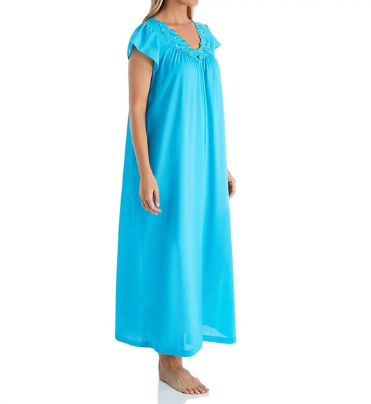 Shadowline Lingerie - Rosebud Long Cap Sleeve Nightgown