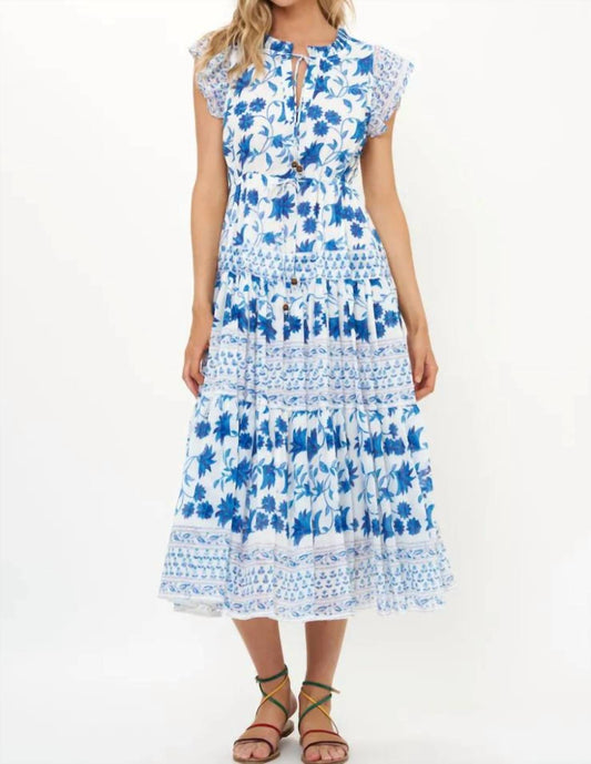 Oliphant - Cinched Flirty Midi Dress
