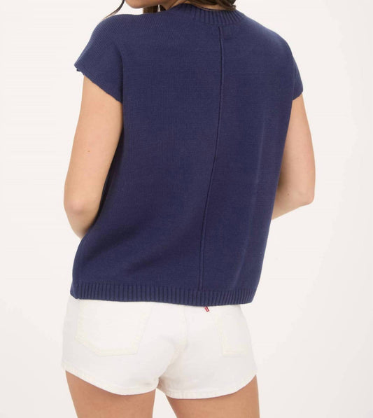 Blu Pepper - Mimosa Please Short Sleeve Pullover Sweater