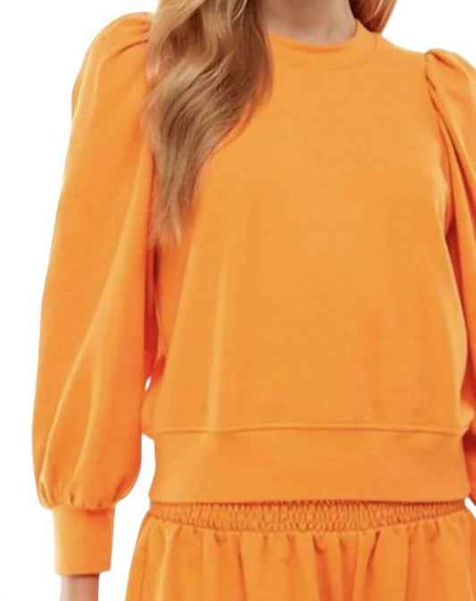 Tcec - October Lightweight Puff Sleeve Sweater