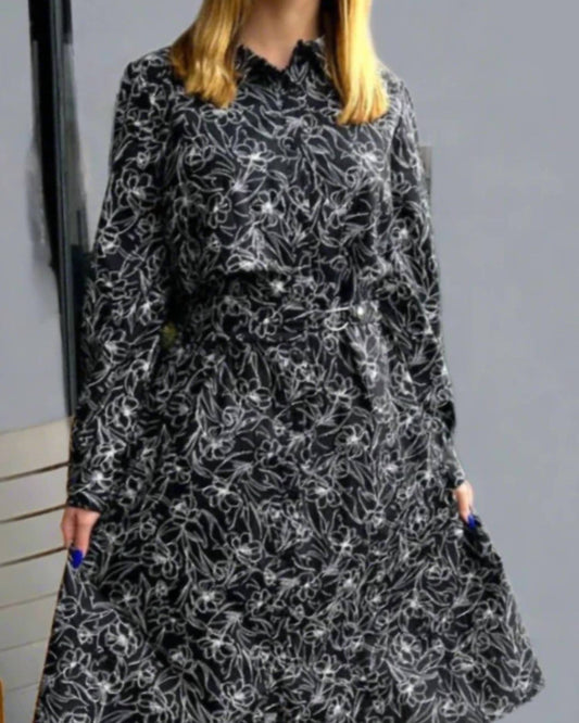 Roslyn - Cotton Midi Dress