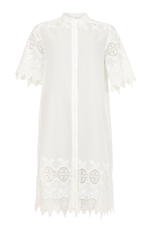 Noen - Women's Laced Shirtdress