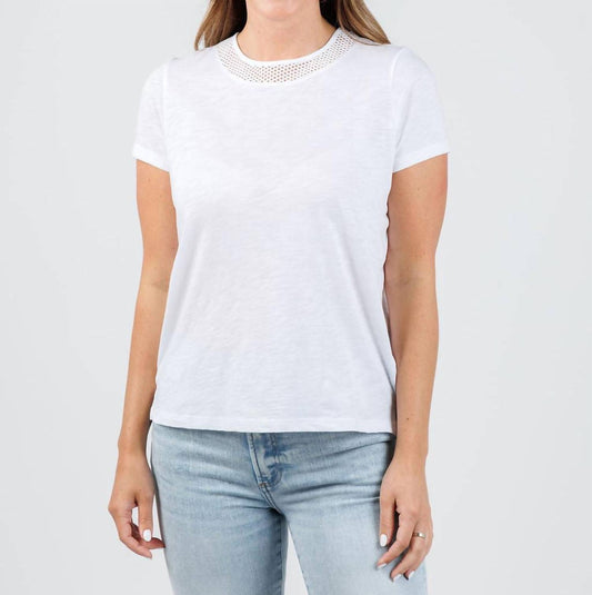 Goldie - Soleil Slub Fishnet Boy Tee