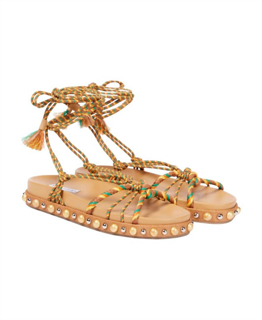 Aquazzura - Women's Tropical Rope Raffia Sandals