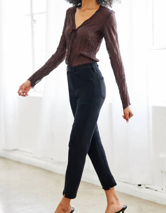 Kancan - Haven High Rise Slim Straight Jeans